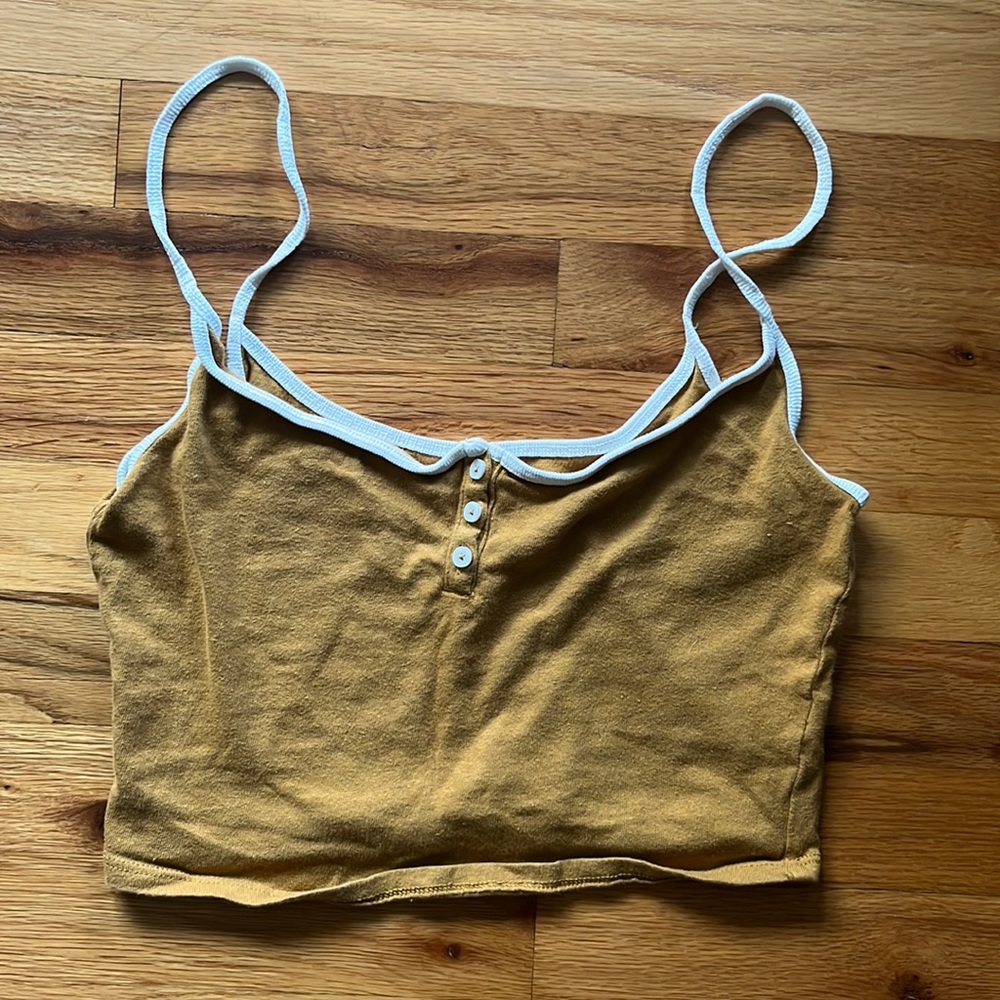 Brand: Aerie Size: Small Color: rusty yellow
